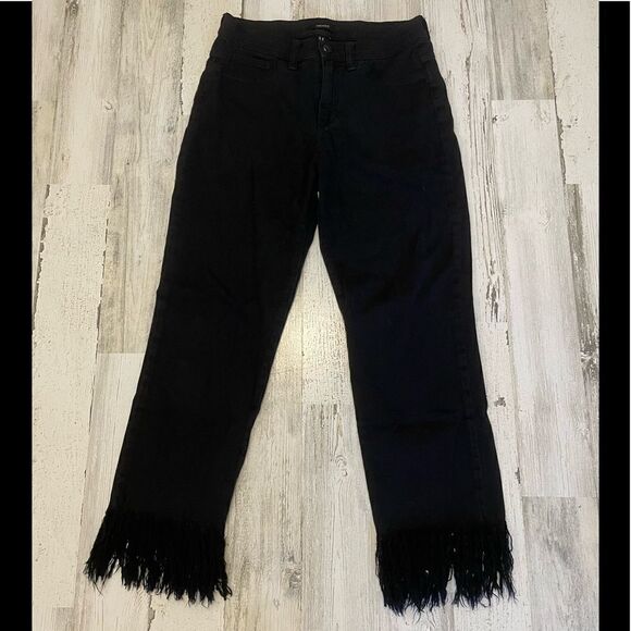 Forever 21 Black high rise Jeans Size 28 - Picture 2 of 4